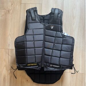 Black Equestrian Safety Vest